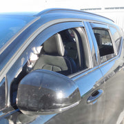 2019-2026 Volvo XC40 Window Visor Vent Rain Deflector 4Pcs Smoke