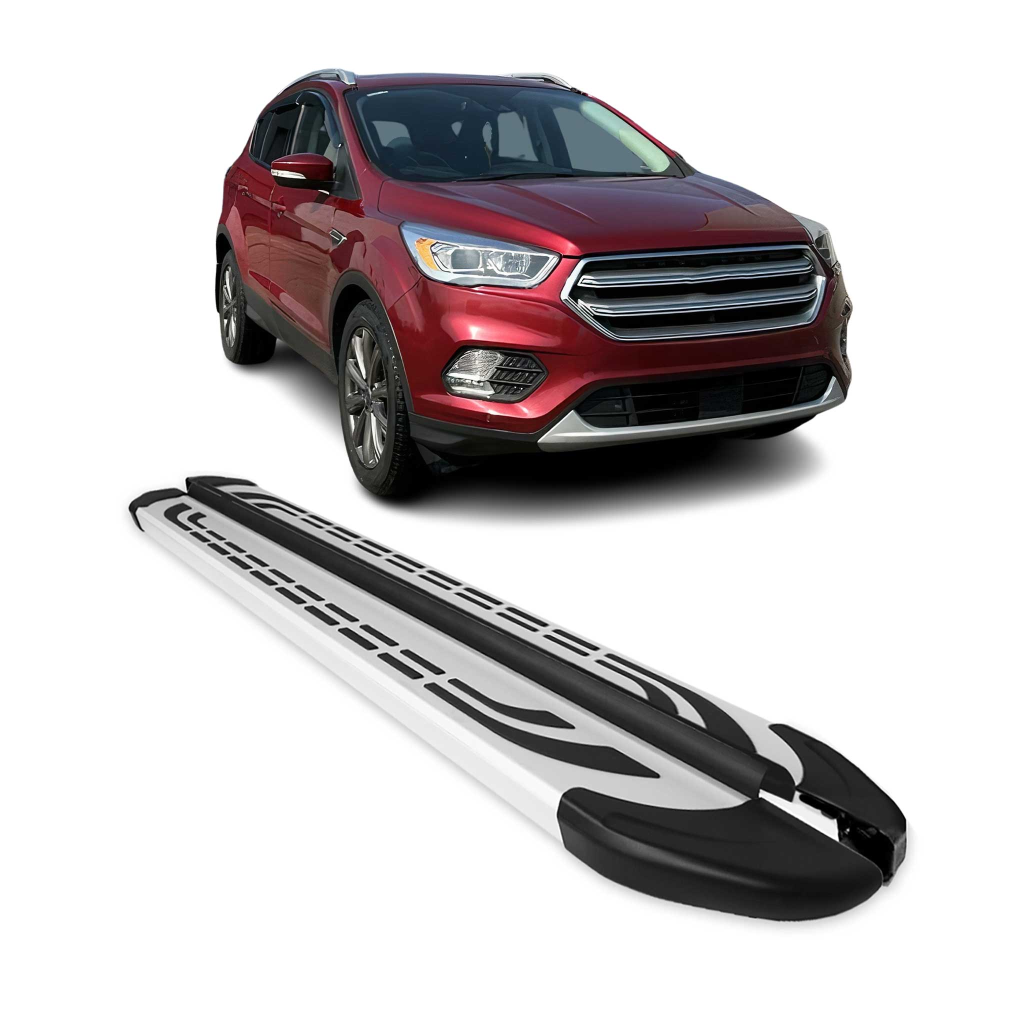 2013-2025 Ford Escape Nerf Bar Side Step Running Boards Alu 2x