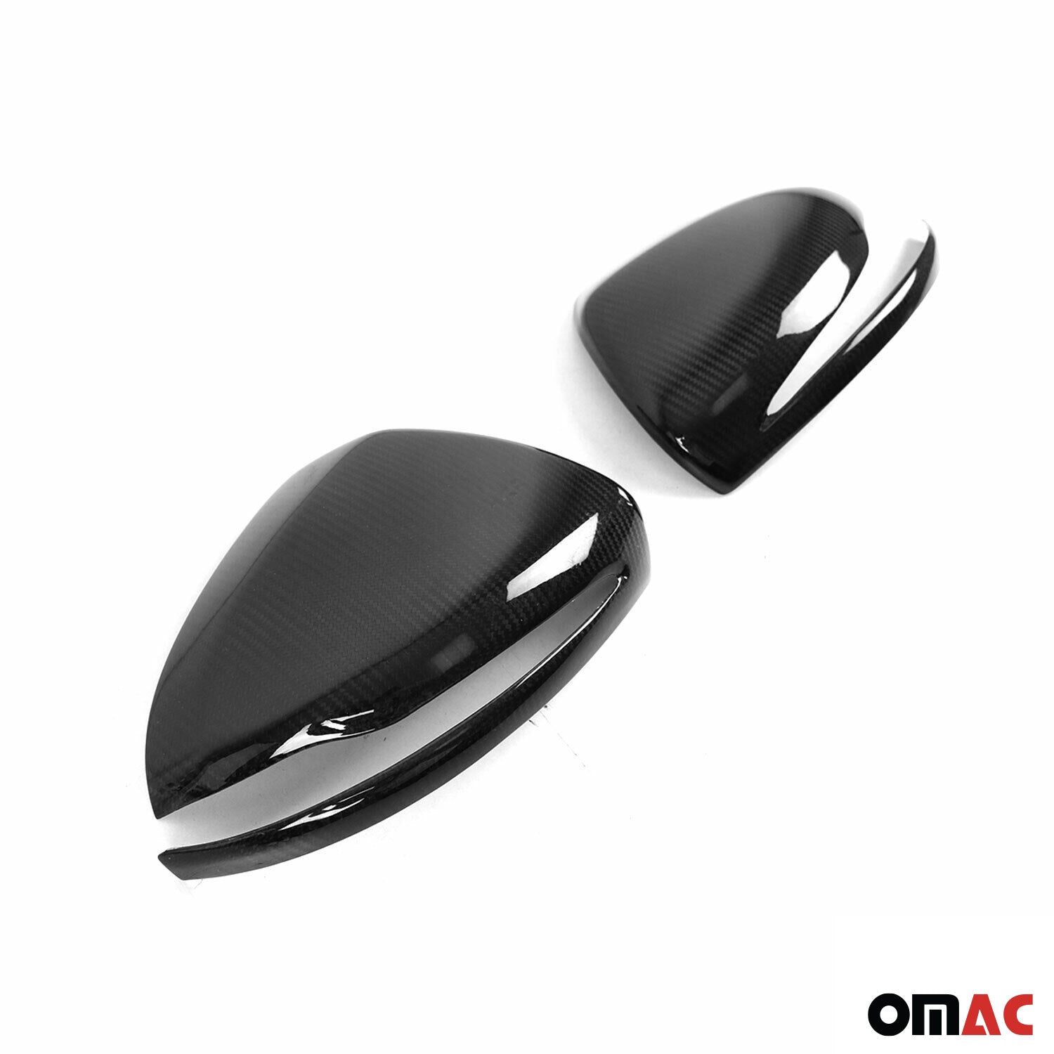 2020-2026 Mercedes GLA Class H257 Side Mirror Cover Caps Carbon Fiber 2Pcs