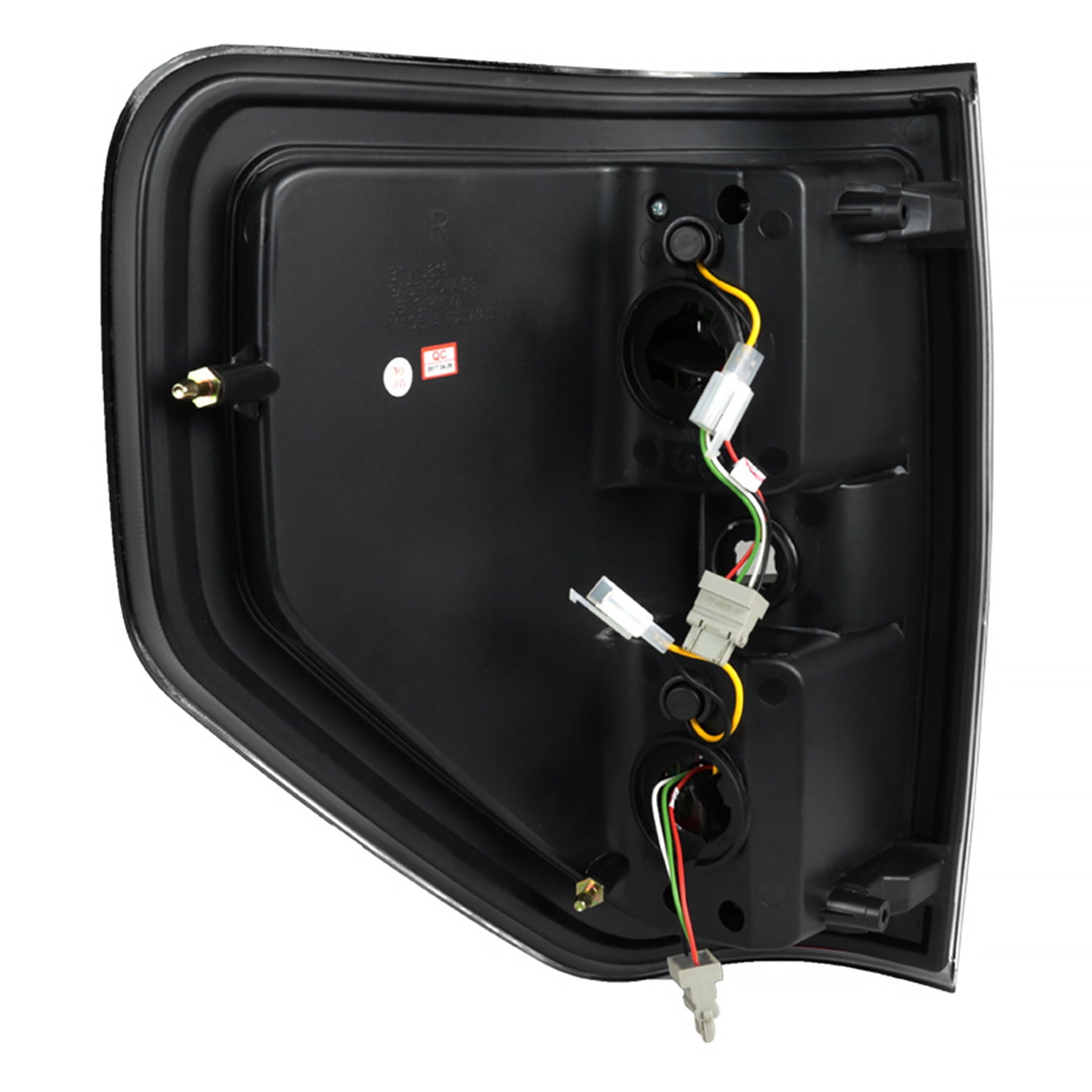 2009-2014 Ford F-150 LED Tail Lights Matte Black Housing/Clear Lens