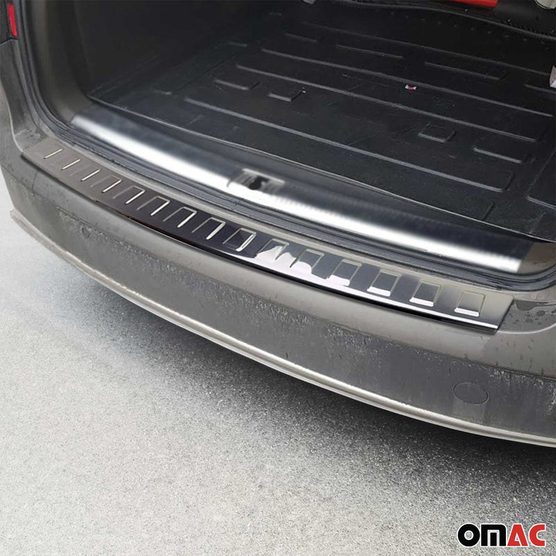 2007-2015 Audi A4 Avant Rear Bumper Guard Stainless Steel Glossy