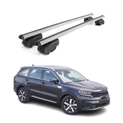 2021-2025 Kia Sorento Roof Rack Cross Bars Silver