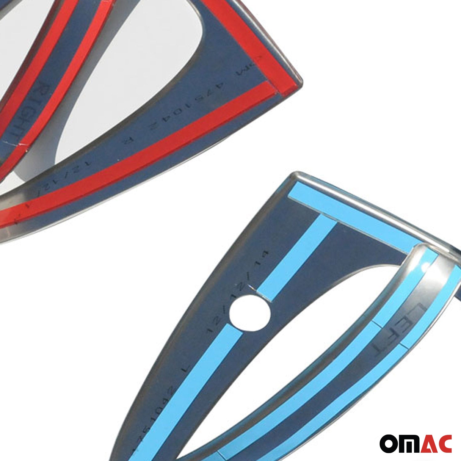 2007-2015 Smart ForTwo Car Door Handle Cover Protector Stainless Steel Chrome 4 Pcs