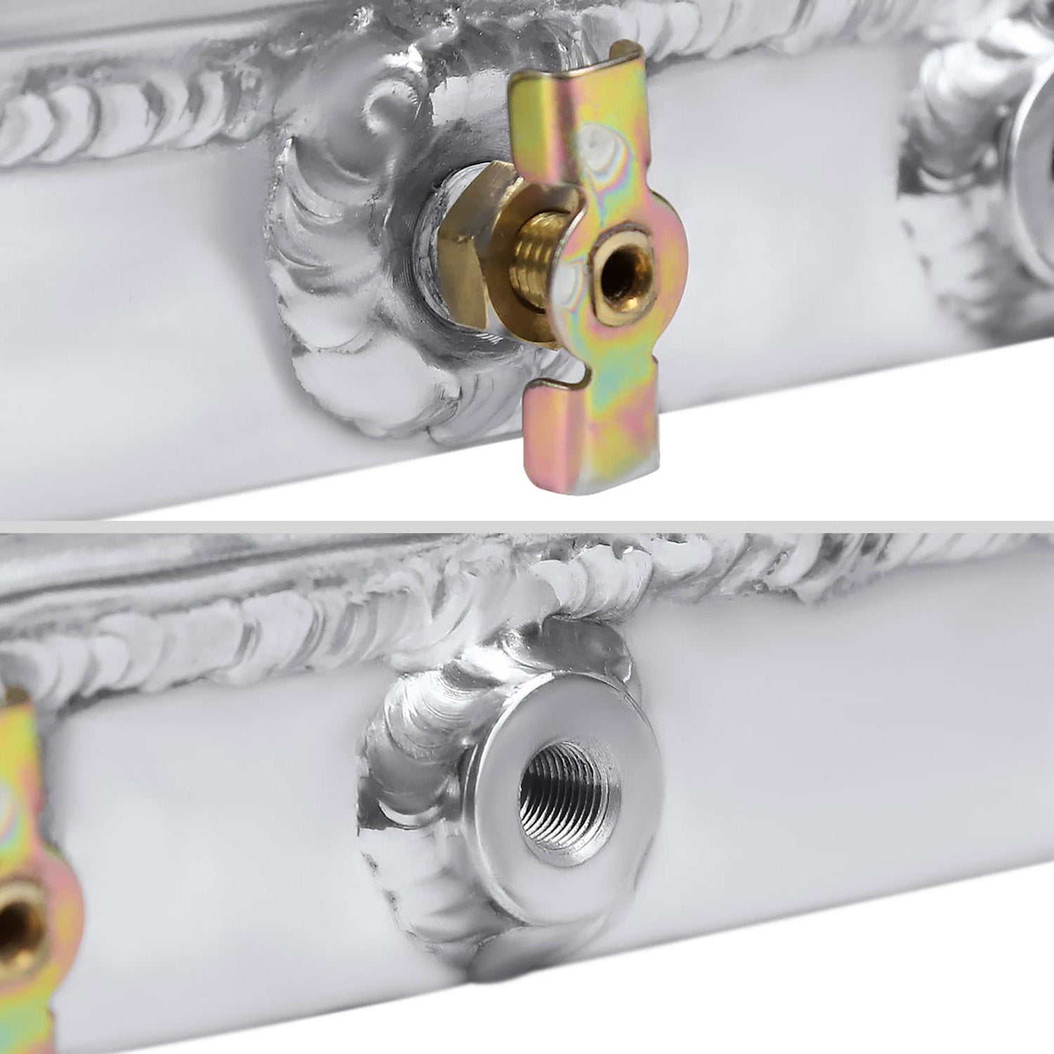 1963-1970 Ford Mustang Fairlane Mercury Cougar V8 3Row Performance Radiator