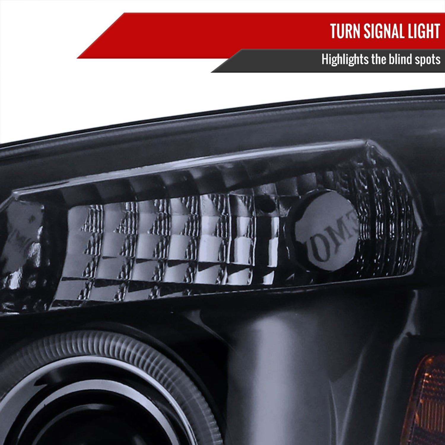 2005-2010 Chevy Cobalt Pontiac G5/Pursuit Dual Halo Projector Headlights Smoke