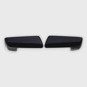 2019-2025 Chevrolet Silverado 1500 / GMC Sierra 1500 Mirror Cover Caps Gloss Black 2Pcs ABS Plastic