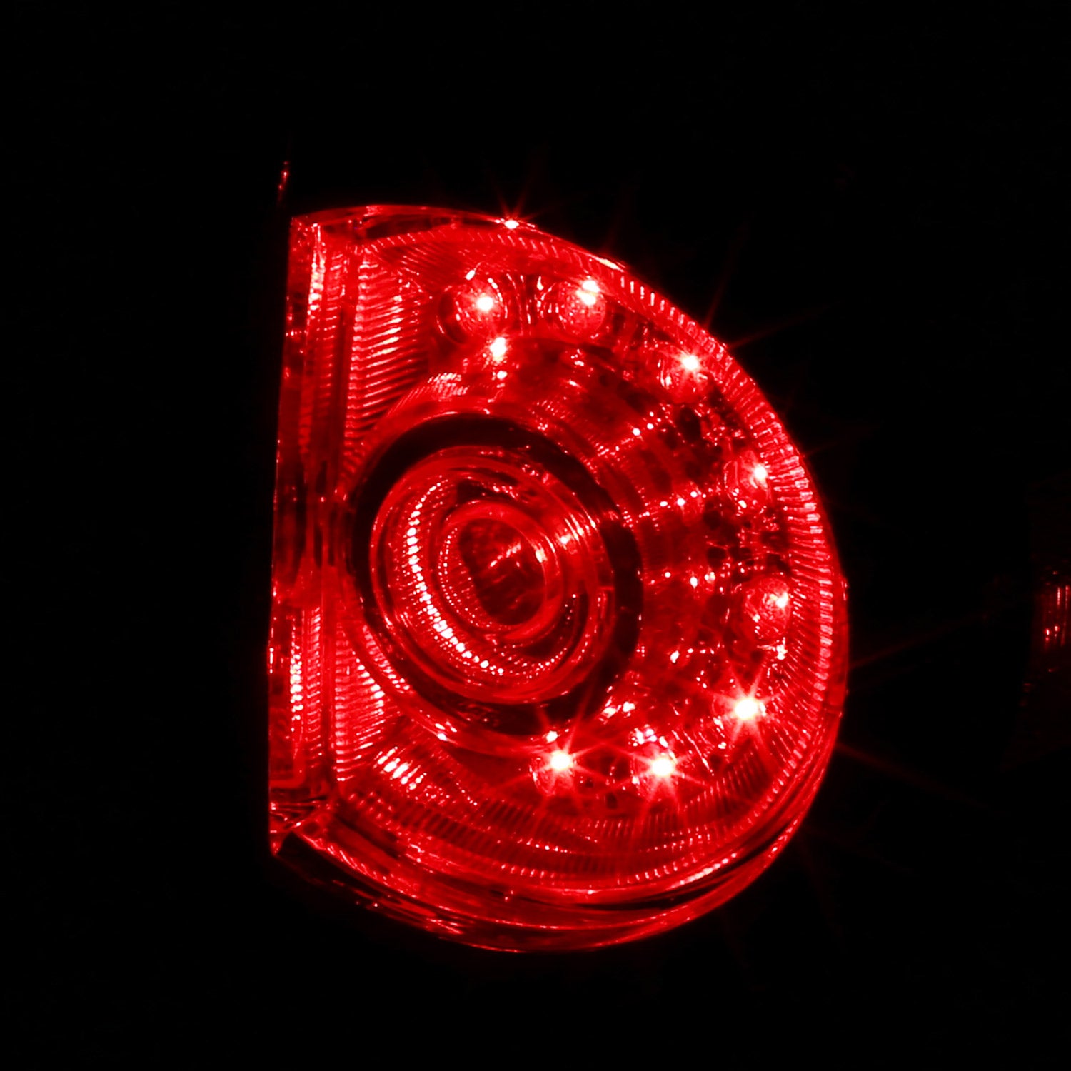 2005-2015 Toyota Tacoma LED Tail Lights Chrome Housing/Dark Smoke Lens