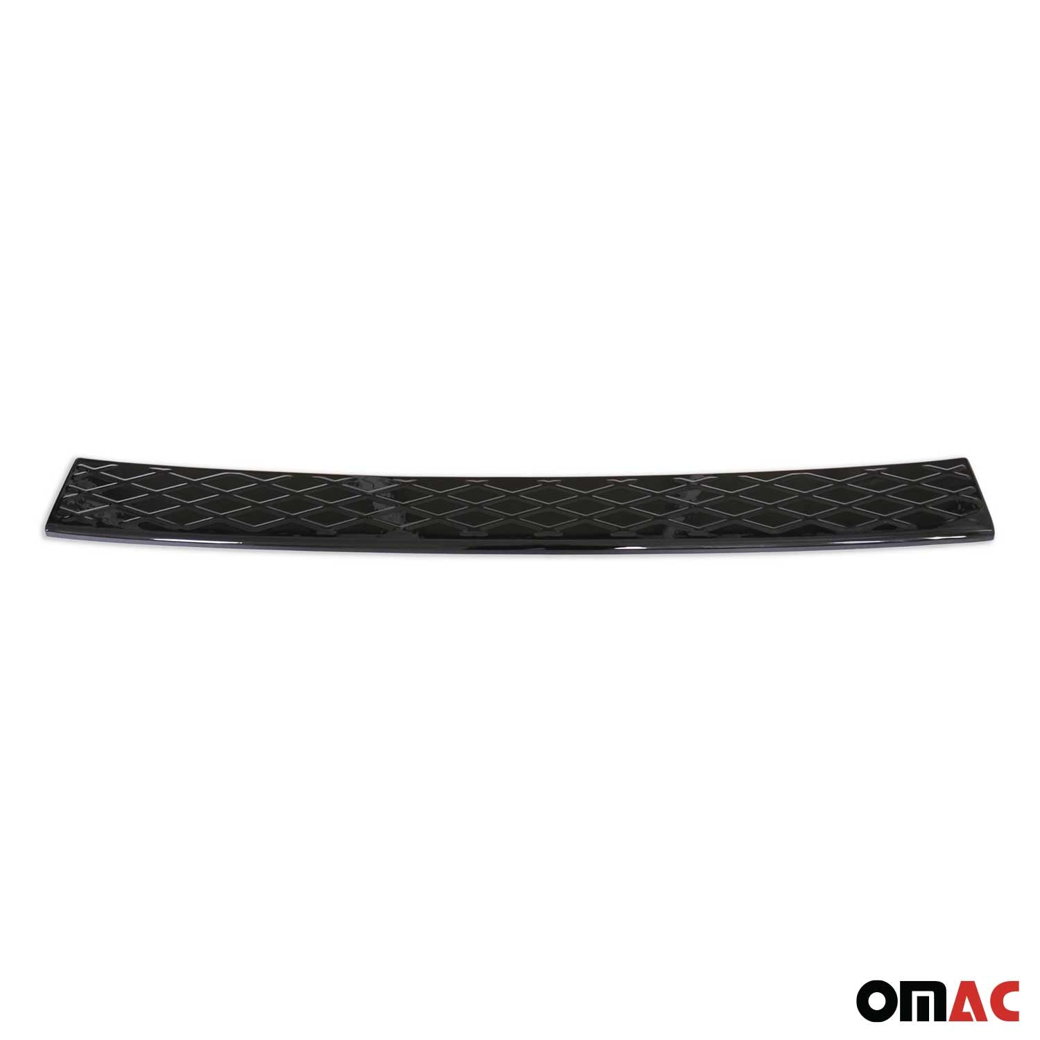 2025-2026 VW ID.Buzz Rear Bumper Sill Cover Protector Guard ABS Acrylic Gloss Black