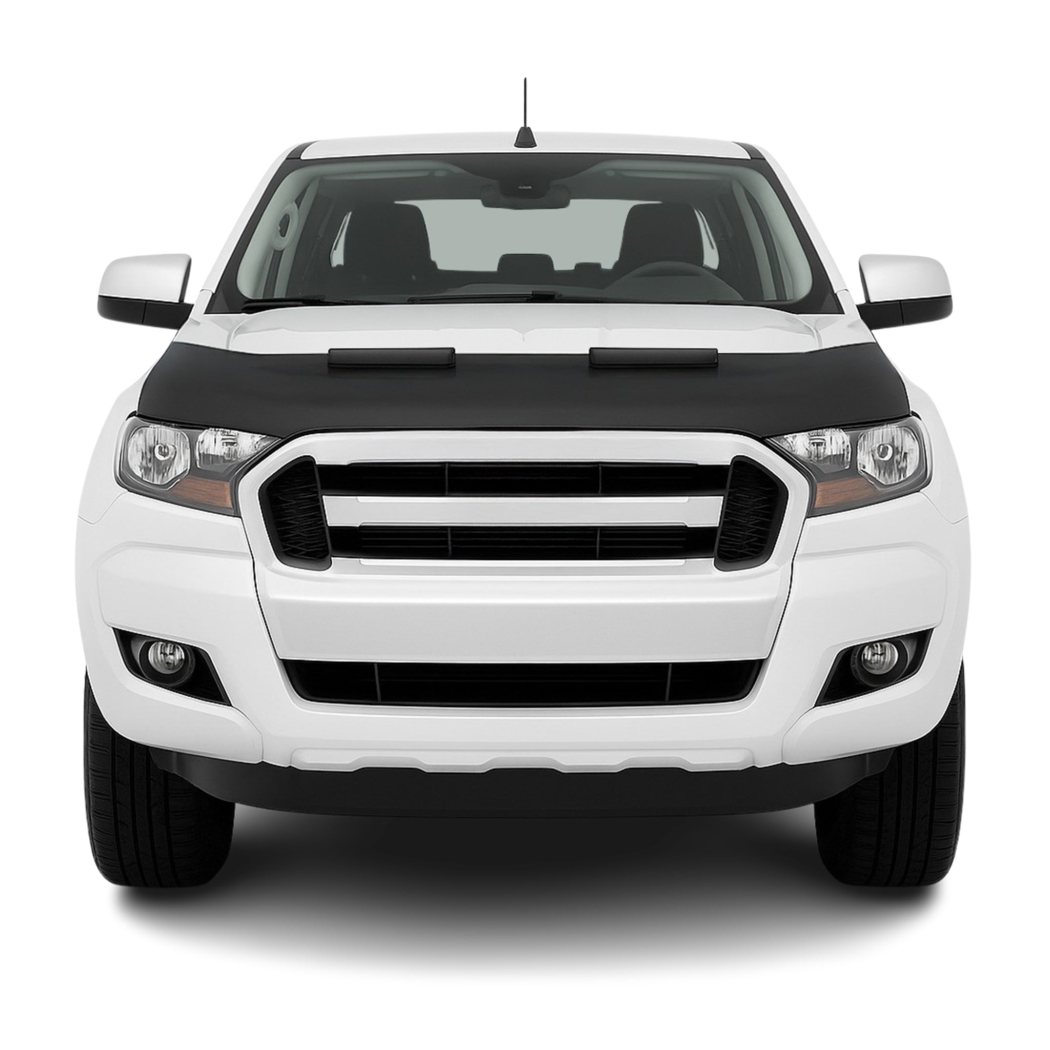 2019-2023 Ford Ranger Car Bonnet Mask Hood Bra Black 1 Pc