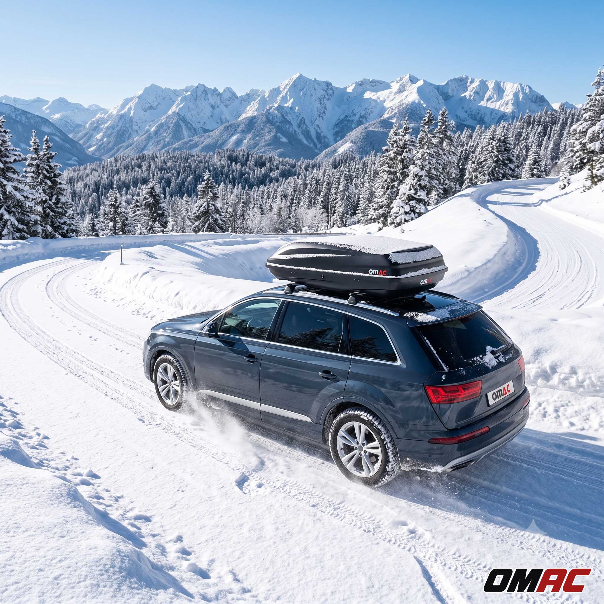 G3 Roof Box 12.7 cu ft PS UV-protected Matt Black Dual Side Opening