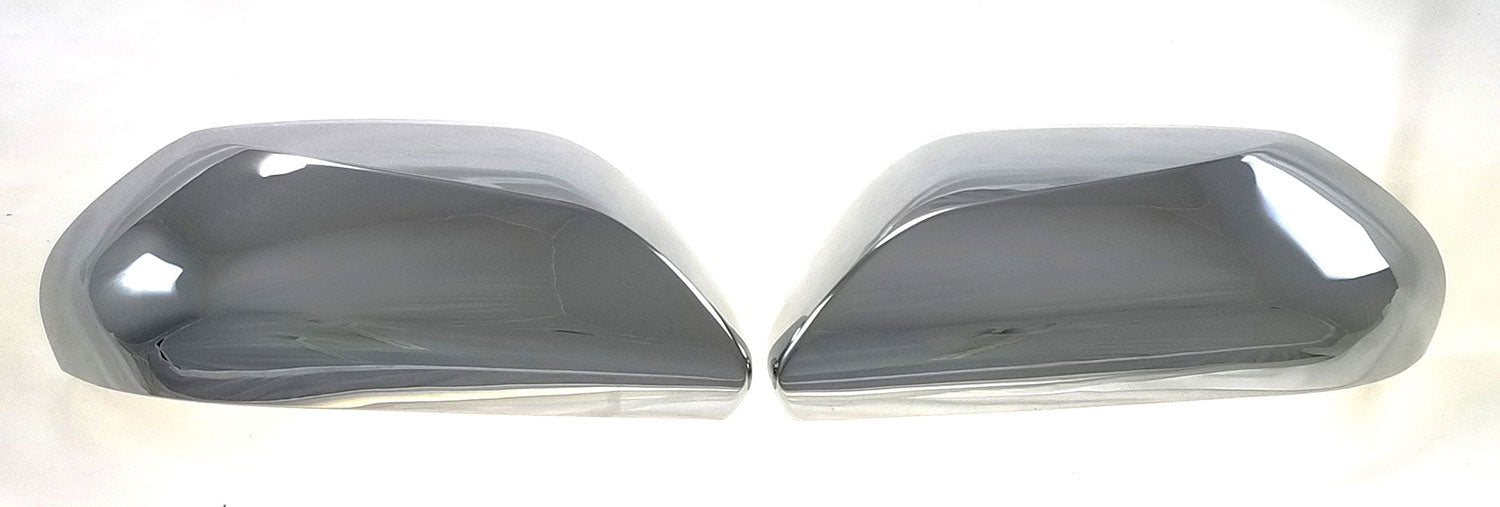 2017-2024 Toyota Prius Mirror Cover Caps Chrome 2Pcs ABS Plastic