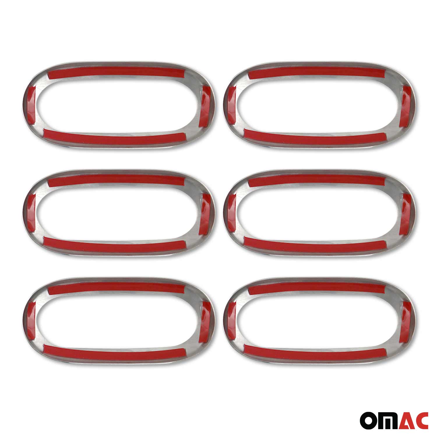 Side Reflector Light Frame for Mercedes Sprinter W906 2006-18 S.Steel Chrome 6x