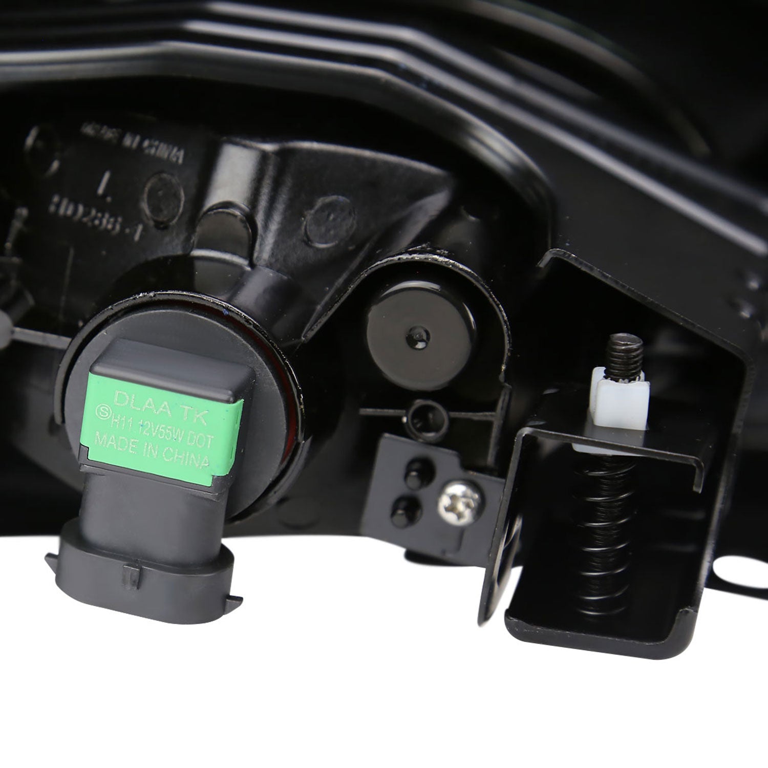 2014-2015 Honda Civic Coupe H11 Fog Lights Kit Chrome Housing/Clear Lens