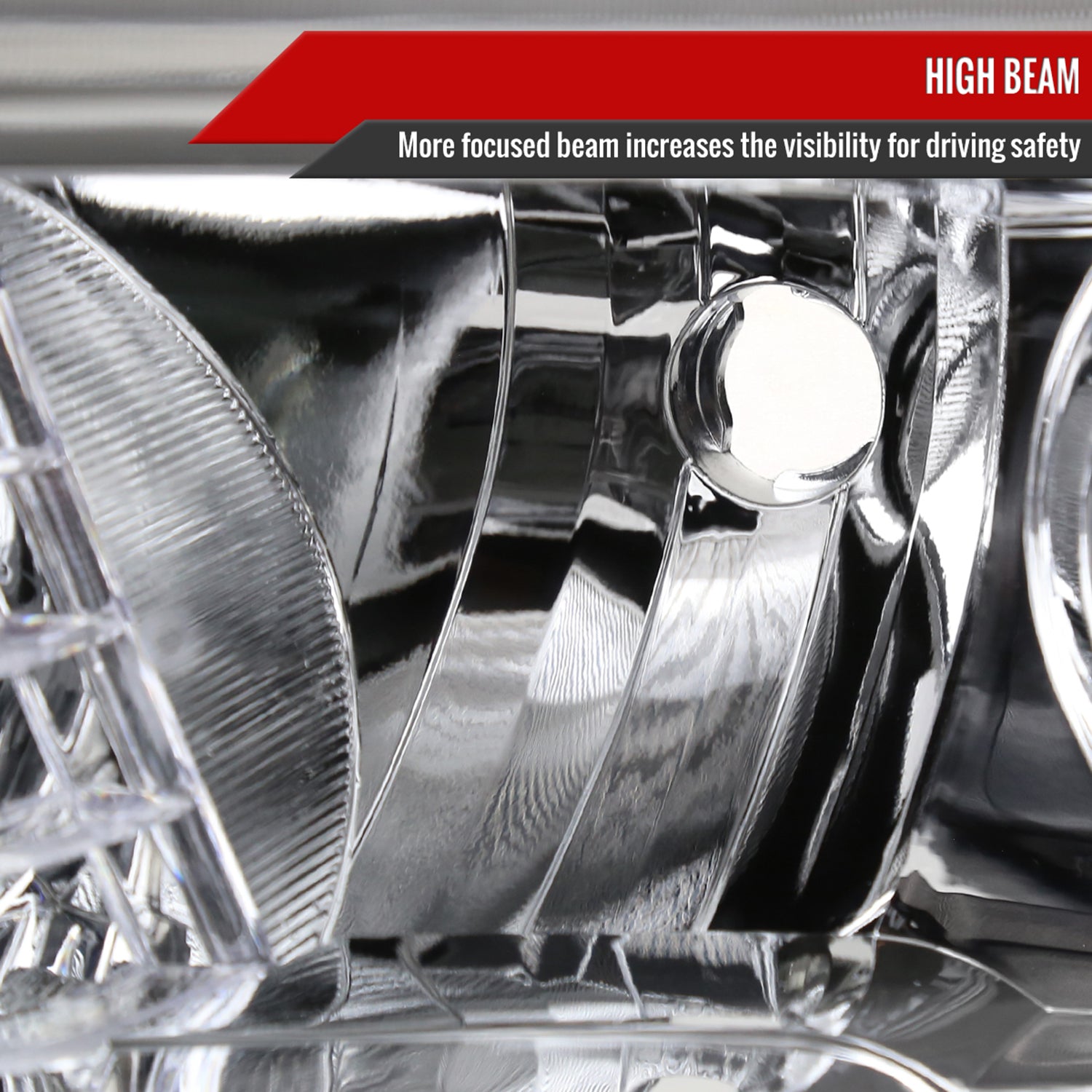 2016-2023 Toyota Tacoma Chrome Clear Lens Projector Headlight-Driver Side Only