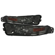 2005-2009 Ford Mustang Factory Style Bumper Lights Chrome Housing/Smoke Lens