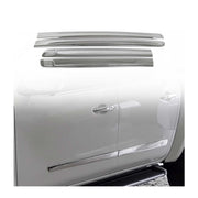 2005-2021 Nissan Frontier Side Door Molding Trim Stainless Steel Silver 4x