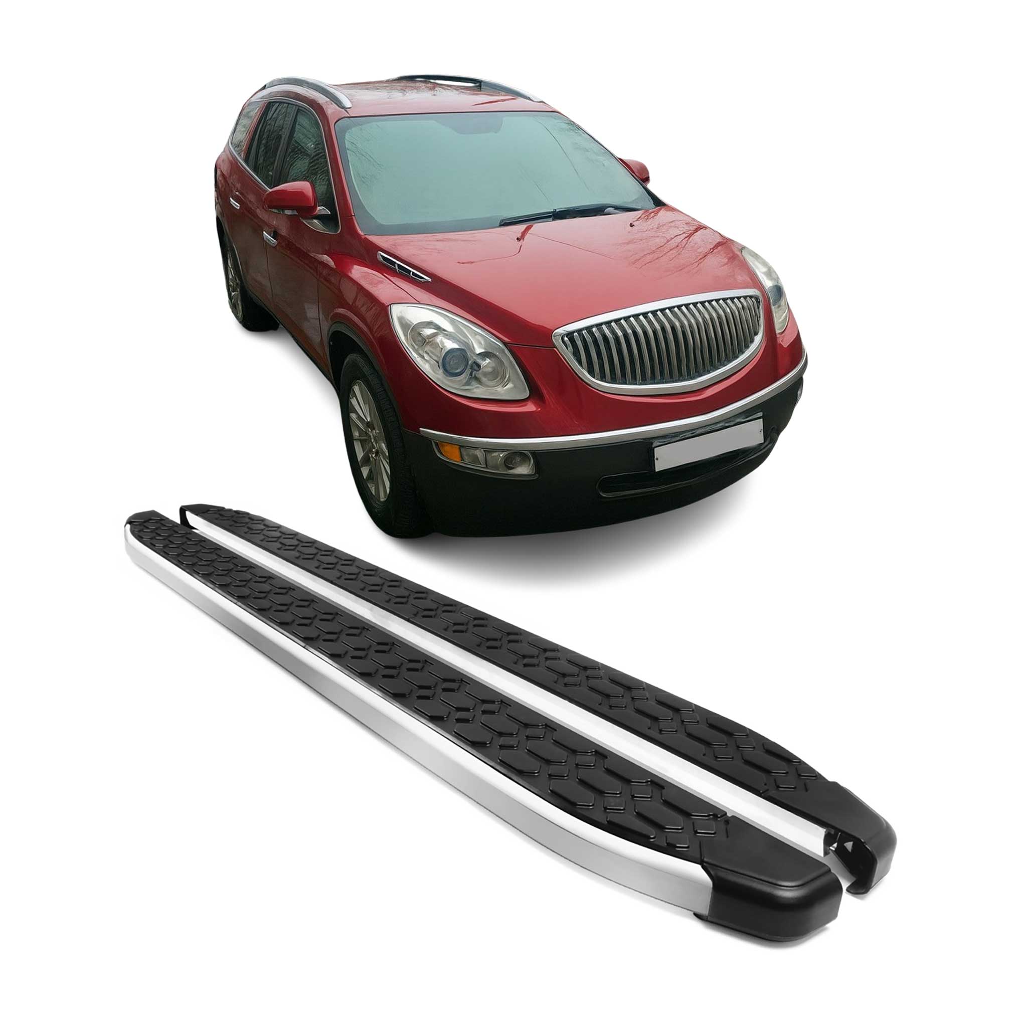 2008-2019 Chevrolet Traverse/ Buick Enclave Nerf Bar Side Step Running Boards 2x