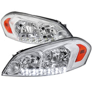 2006-2013 Chevy Impala / Impala Limited / Monte Carlo Headlights LED Chrome