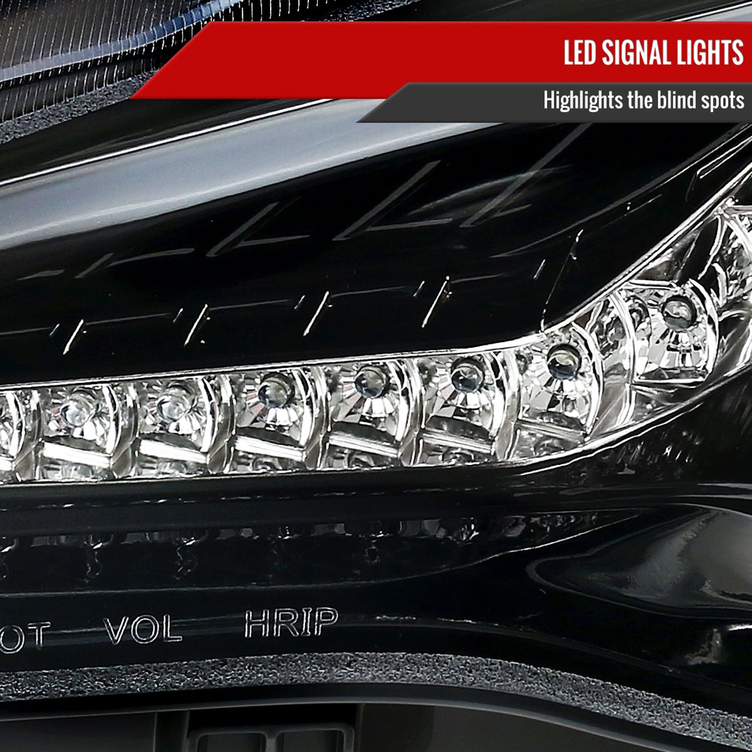 2012-2017 Scion FRS/ Toyota 86 LED Bar Headlights LED Signal Lights Jet Black