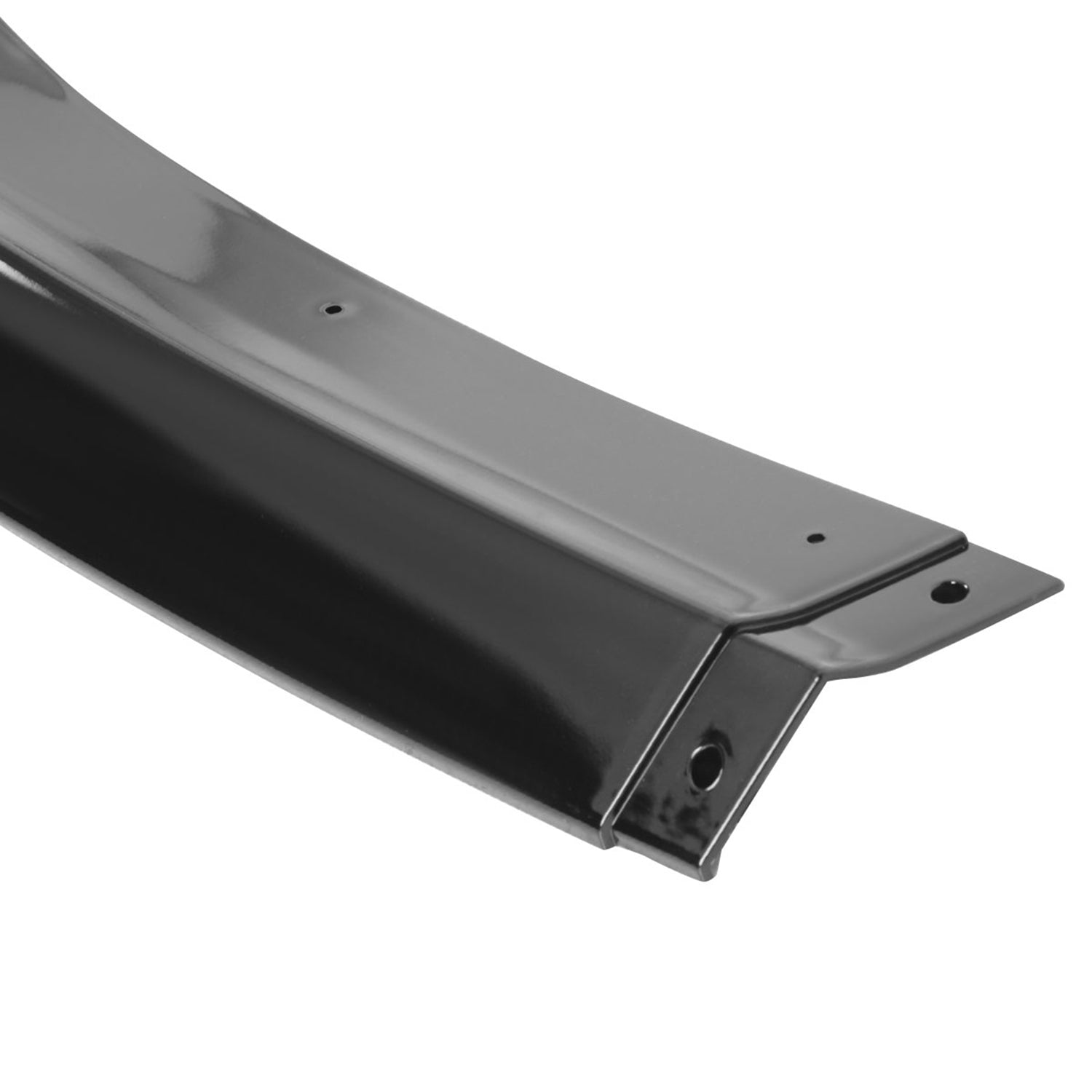 2011-2014 Dodge Charger SRT8 Glossy Black 3PC Front Bumper Lip Splitter Kit