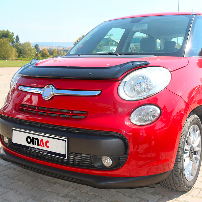 2014-2020 Fiat 500L Front Bug Shield Hood Deflector 1 Pc Smoke