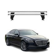 2015-2016 Hyundai Genesis Roof Rack Cross Bars Silver