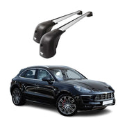 2015-2025 Porsche Macan Roof Racks Cross Bars Silver