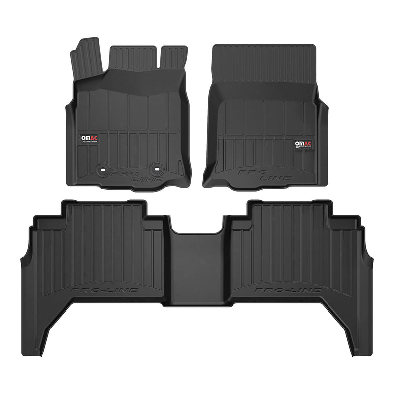 2016-2023 Toyota Tacoma Premium Floor Mats Liners Full Set All Weather Heavy Duty