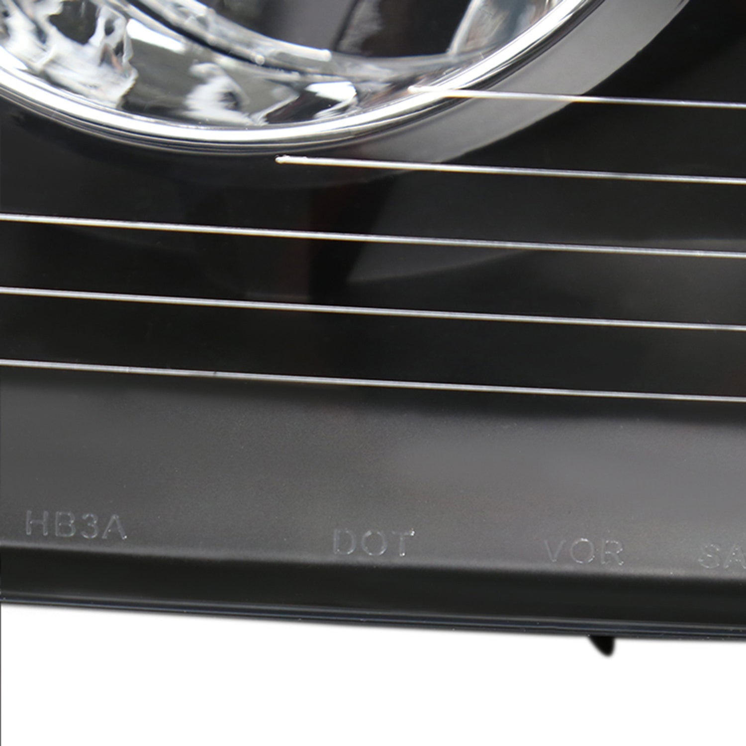 2006-2010 Dodge Charger Factory Style Headlights Matte Black/Clear Lens