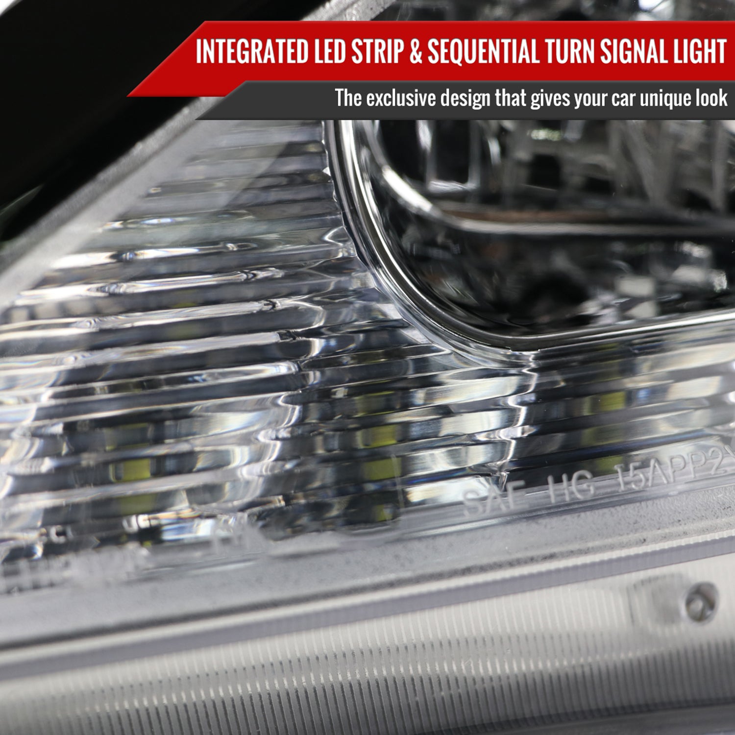 2006-2010 Lexus IS250/IS350 LED Light Headlights Signal Lights Chrome