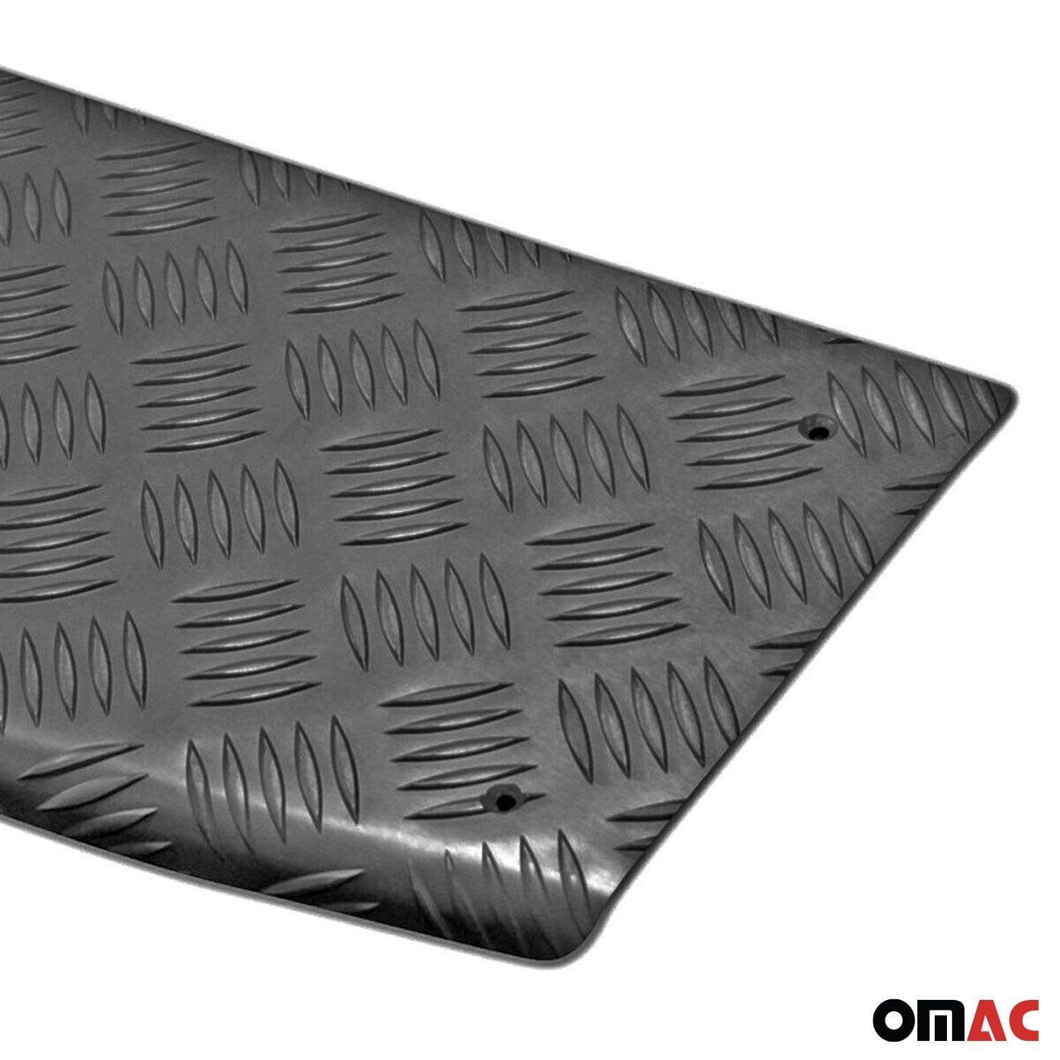 2015-2026 Ford Transit Rear Bumper Sill Cover Protector Aluminium Black