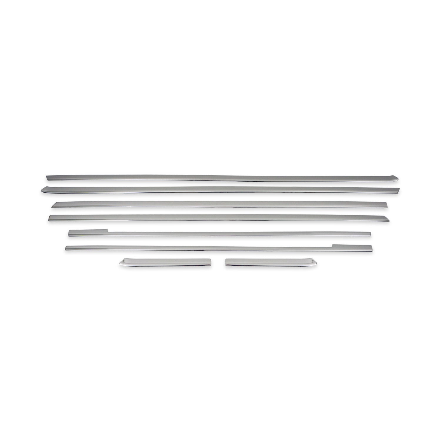 2016-2024 Mercedes Metris L3 Long Window Molding Trim Streamer Stainless Steel 8x