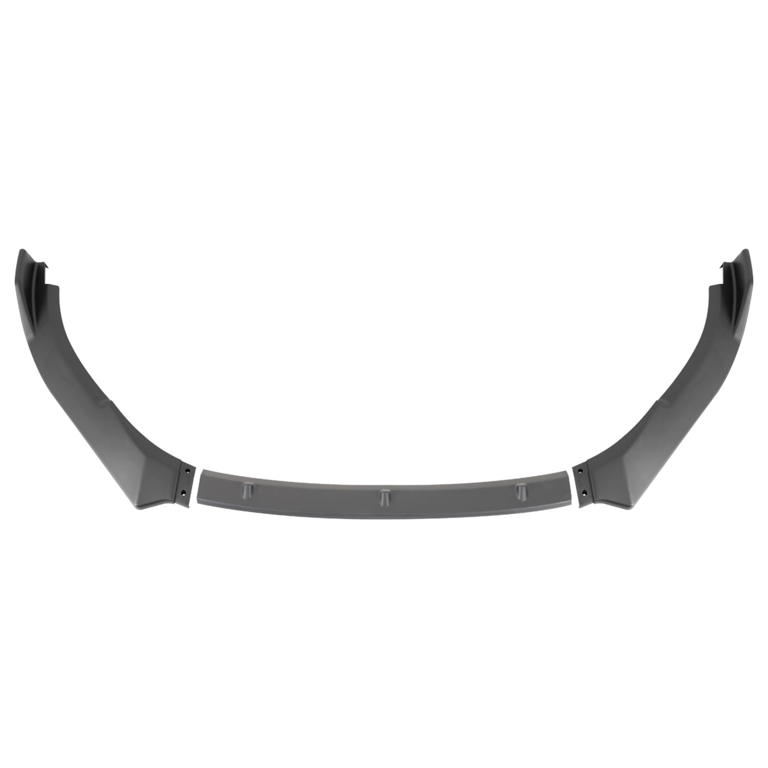 2010-2013 VW Golf/GTI Matte Black 3Pcs Front Bumper Lip Splitter Kit