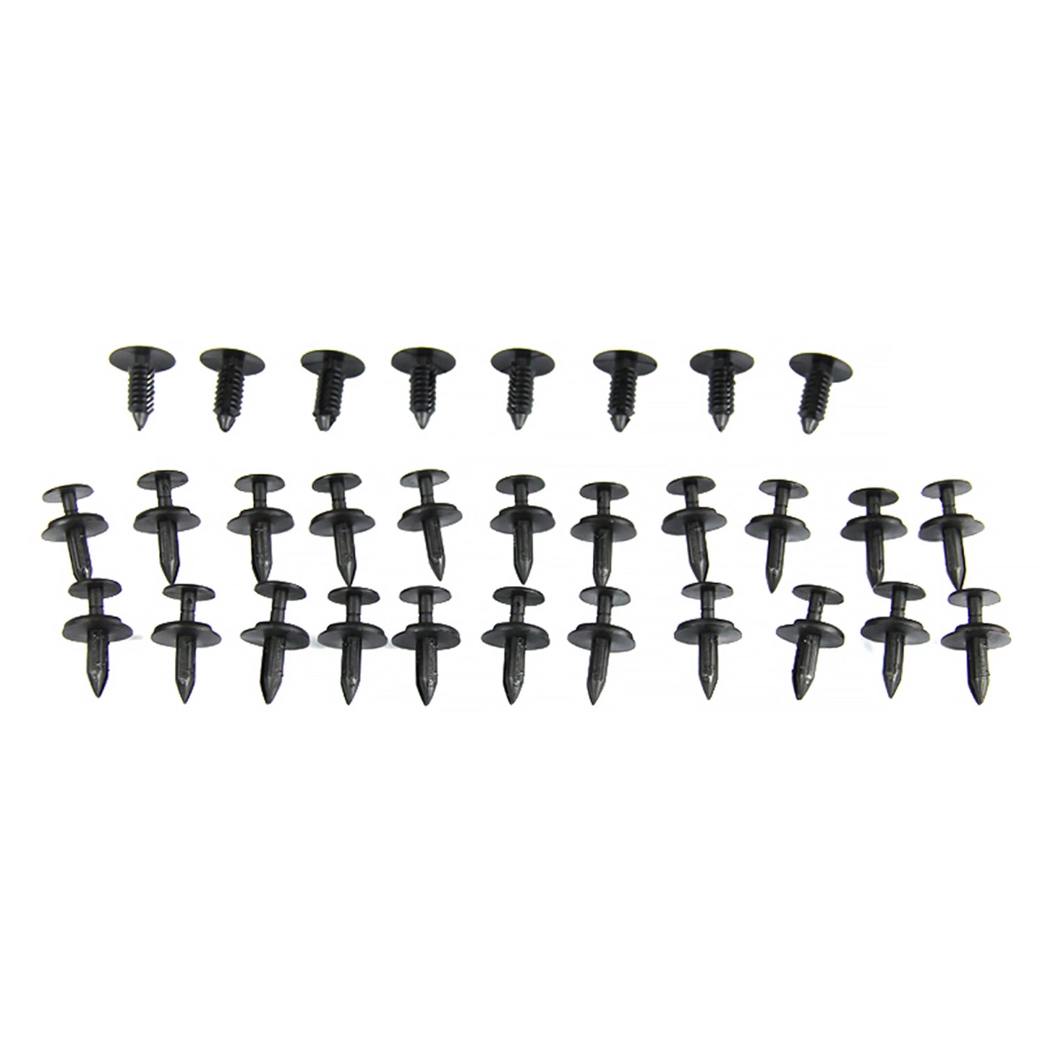 1999-2007 Chevrolet Silverado/ GMC Sierra Black Polypropylene Fender Flares