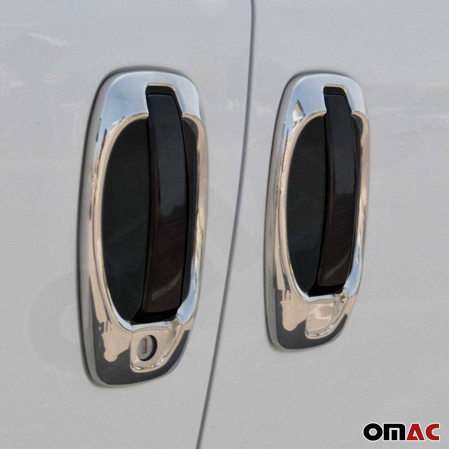2015-2022 RAM ProMaster City Car Door Handle Cover Protector Stainless Steel 4 Pcs