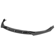 2019-2021 Honda Civic Sedan Matte Black 3Pcs Front Bumper Lip Spoiler Set