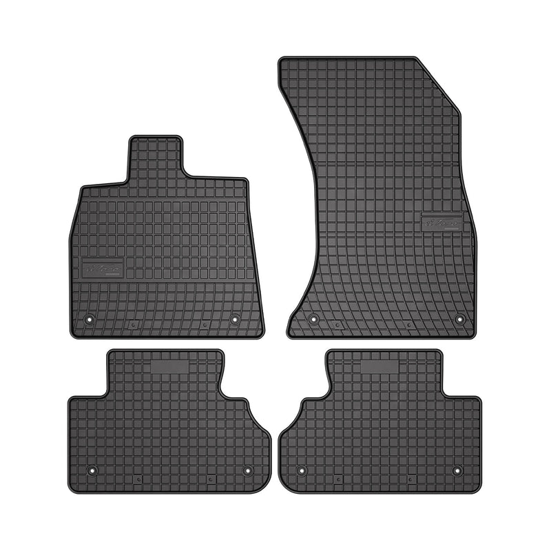 2018-2024 Audi Q5 Floor Mats Liners Full Set All Weather Rubber Black