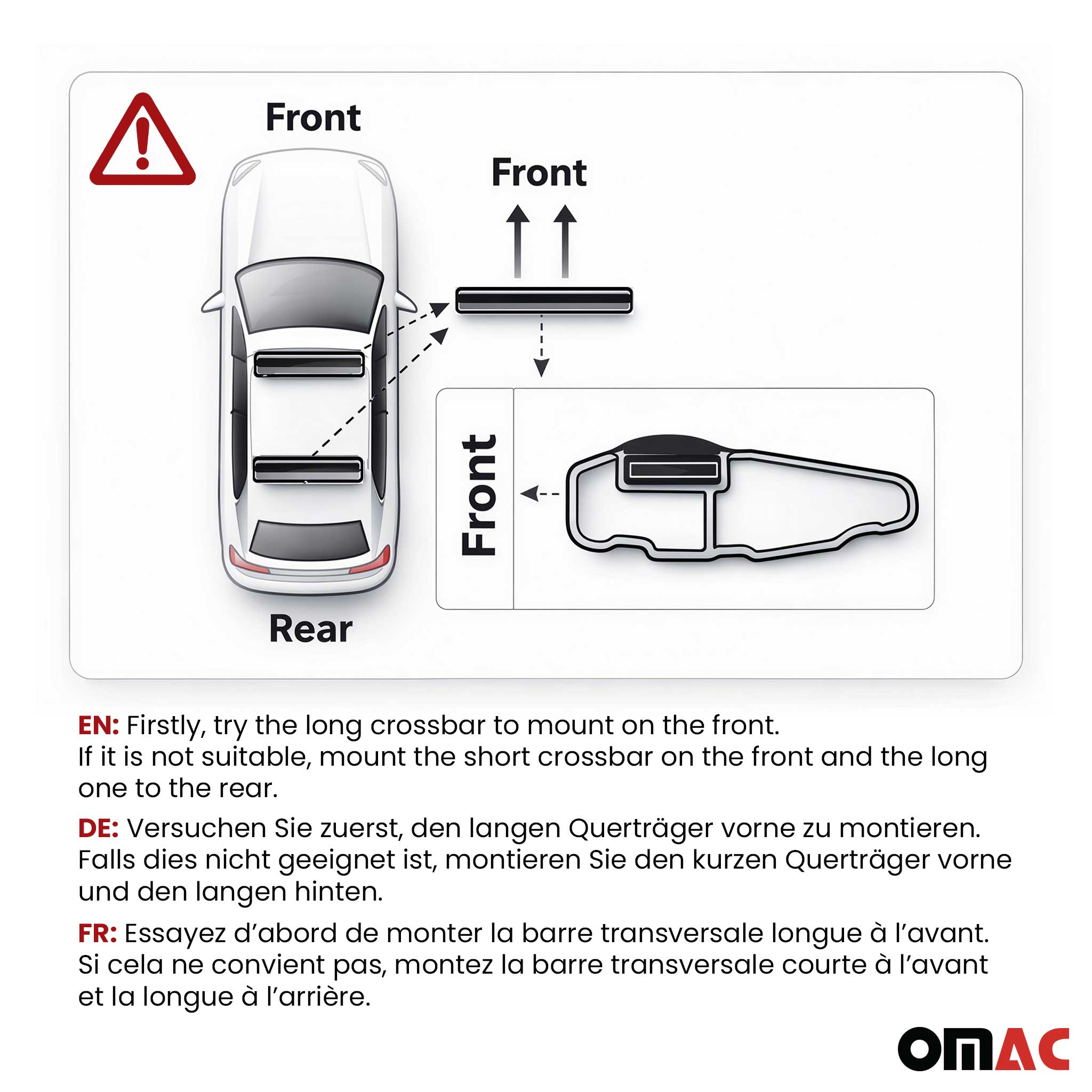2007-2015 Audi Q7 Roof Rack Cross Bars Silver