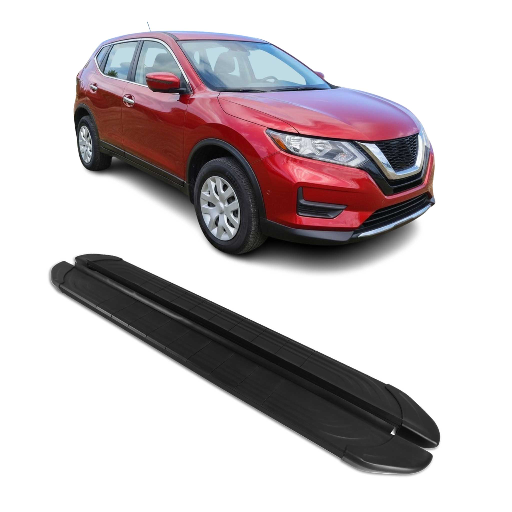 2017-2020 Nissan Rogue Sport Running Boards Side Steps Black