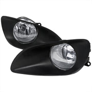 2006-2008 Toyota Yaris Sedan H11 Fog Lights Kit Chrome Housing/Clear Lens