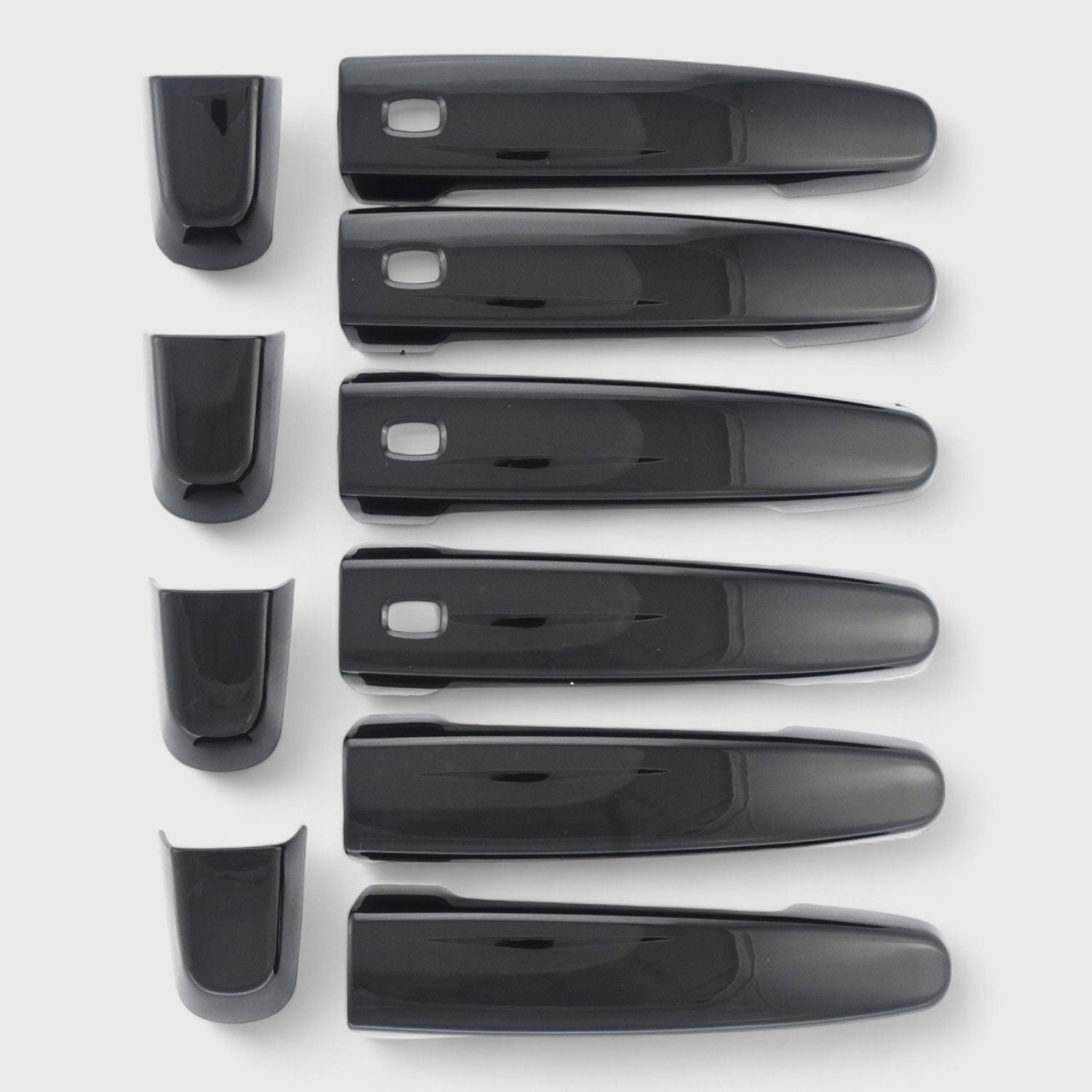 2017-2023 GMC Acadia Door Handle Cover Gloss Black 10Pcs ABS Plastic