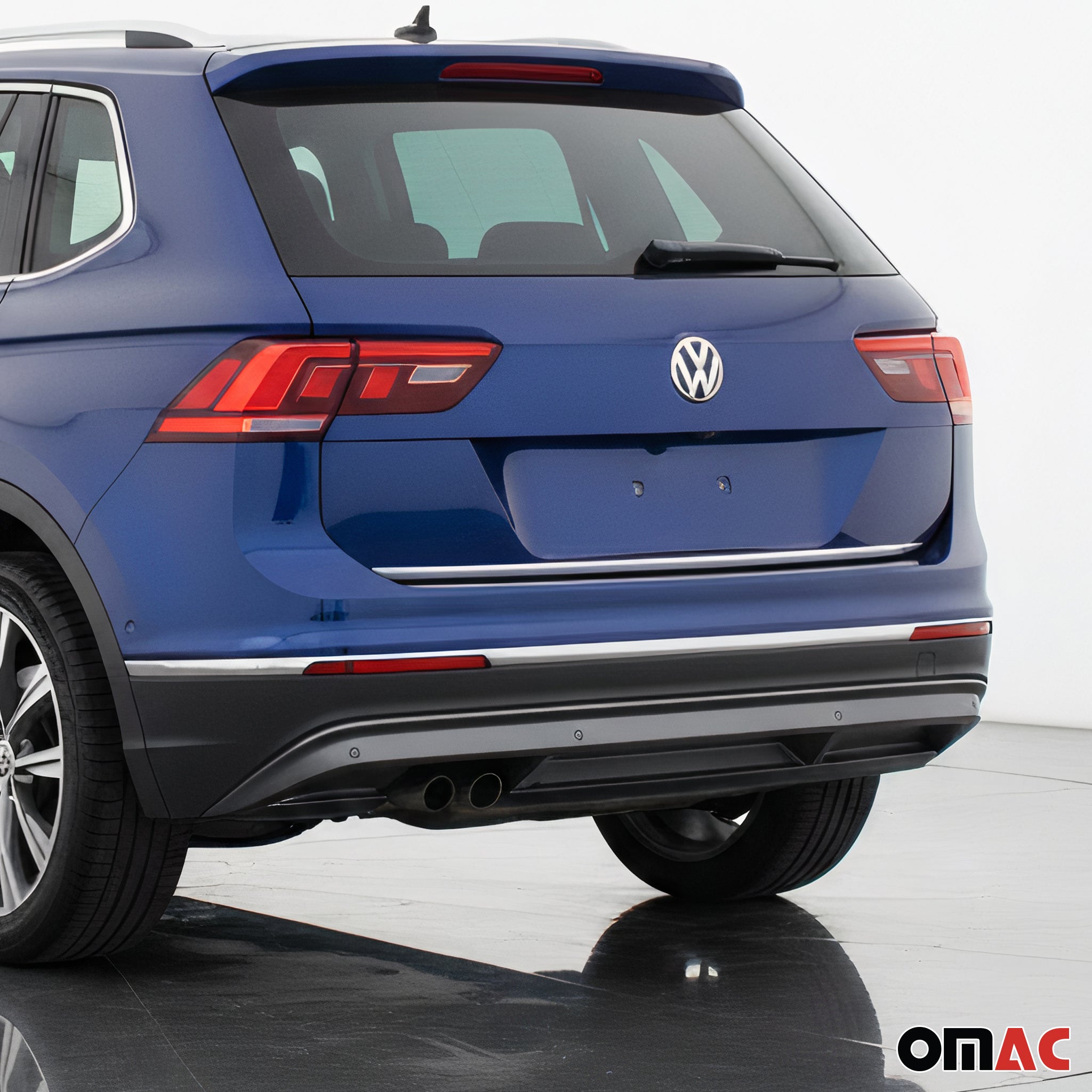 2018-2024 VW Tiguan Rear Trunk Molding Trim Stainless Steel Silver 1Pc