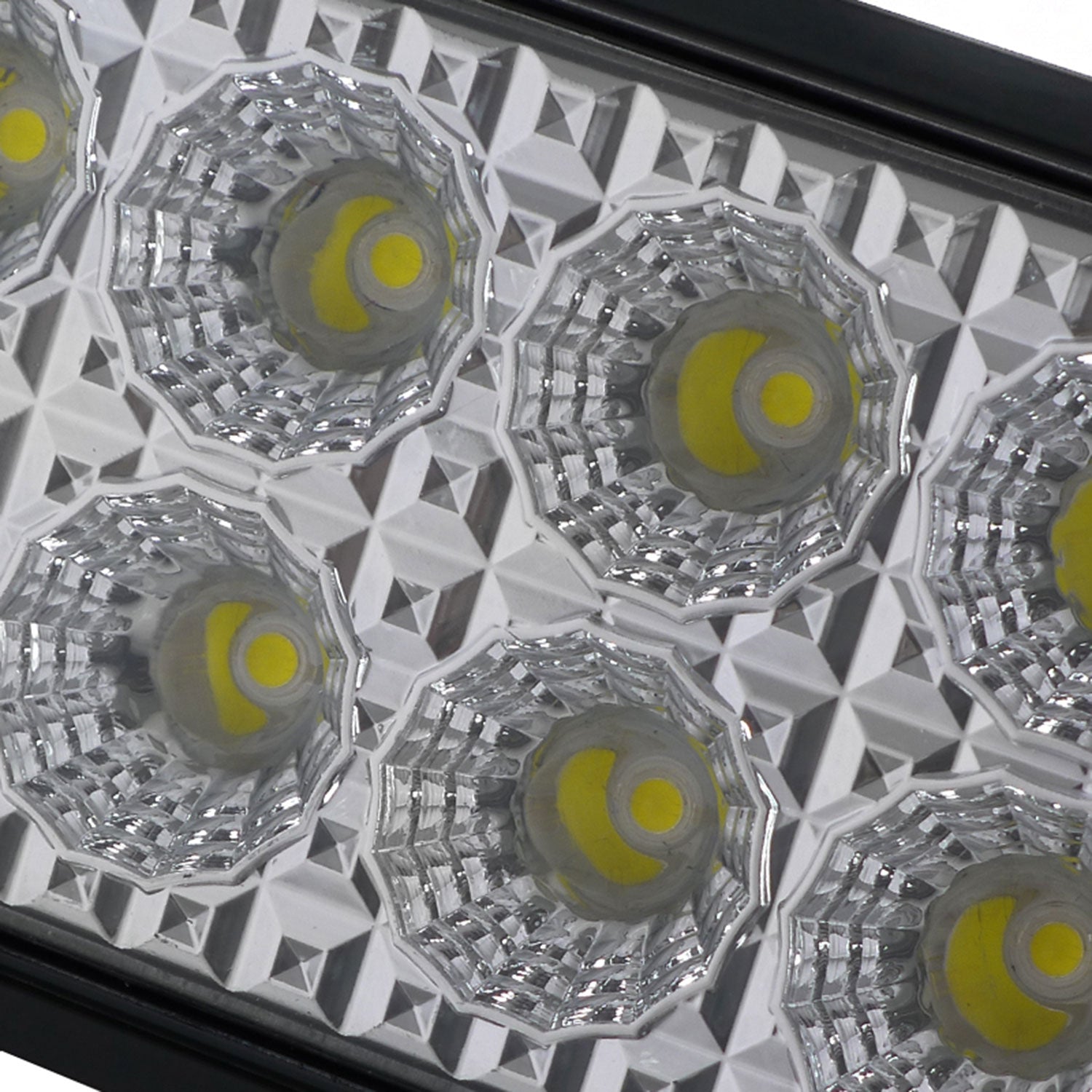 Universal Off Road 6000K Flood/Spot Beam 180W 60-LED Fog Light Lamp Bar Alu