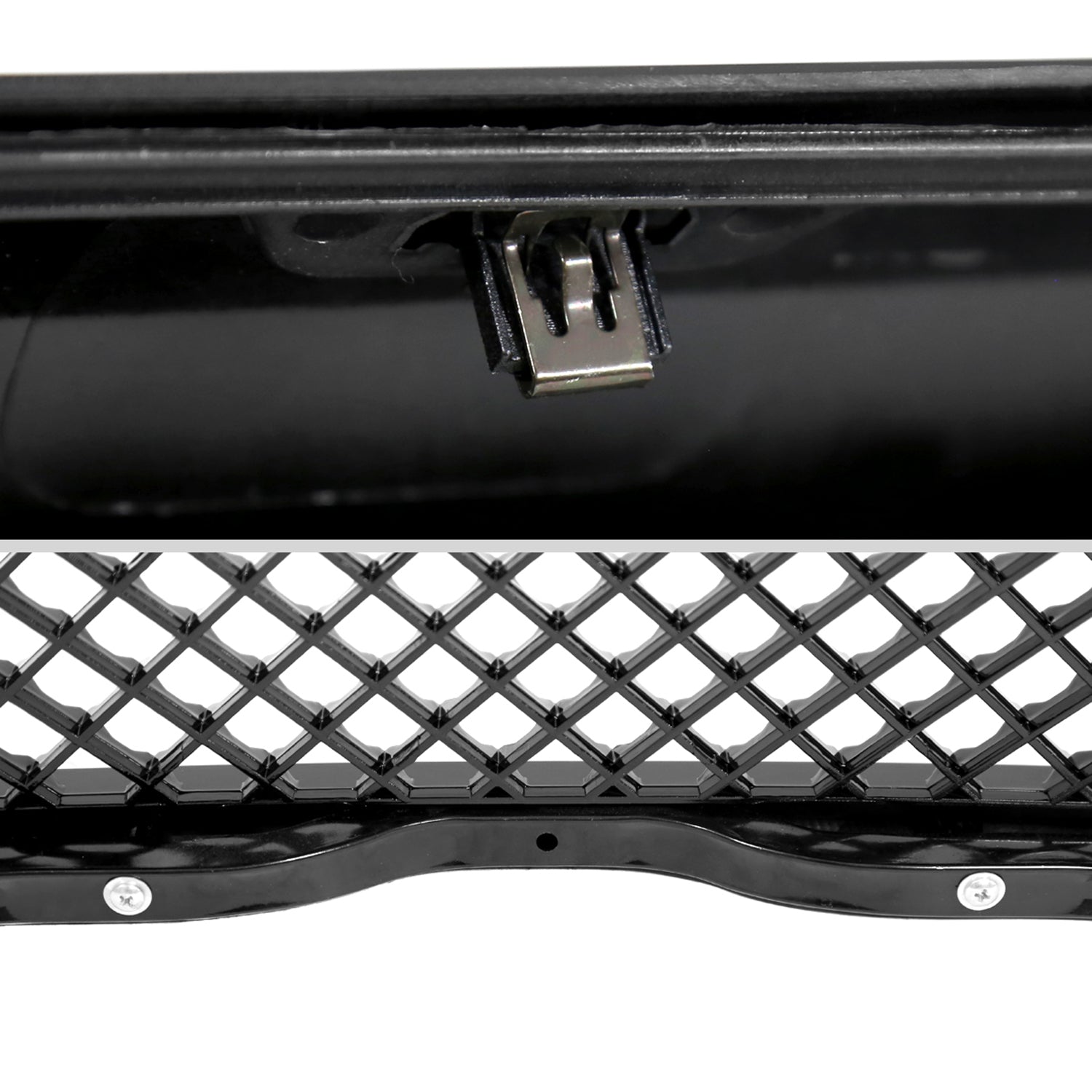 2009-2014 Ford F-150 Glossy Black ABS Mesh Grille