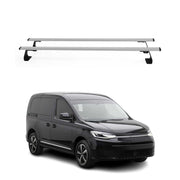 2021-2024 VW Caddy Roof Rack Cross Bars Silver