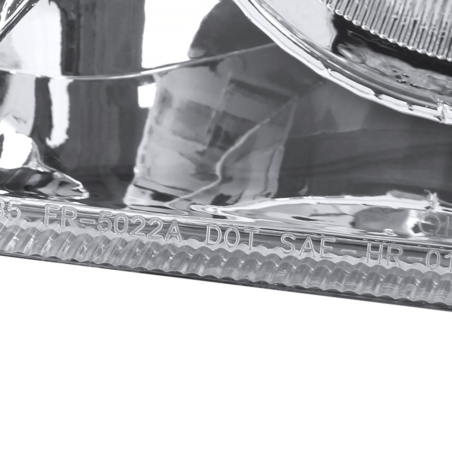 1993-1997 Ford Ranger Headlights Integrated H3 Projector Fog Light Chrome