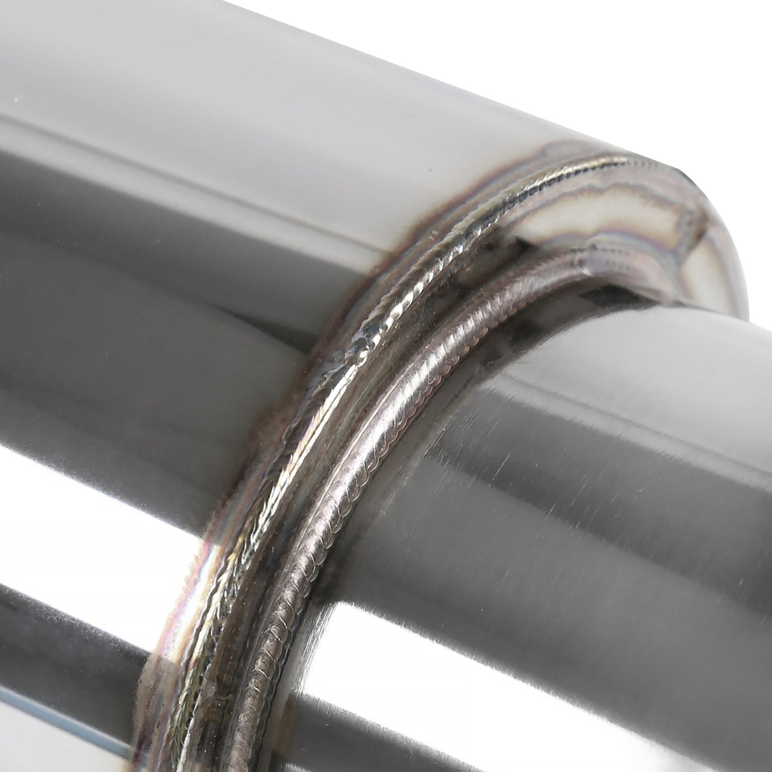 Apexi N1 Style 2.5" Inlet/4" Outlet S.Steel Exhaust Muffler w/Removable Silencer