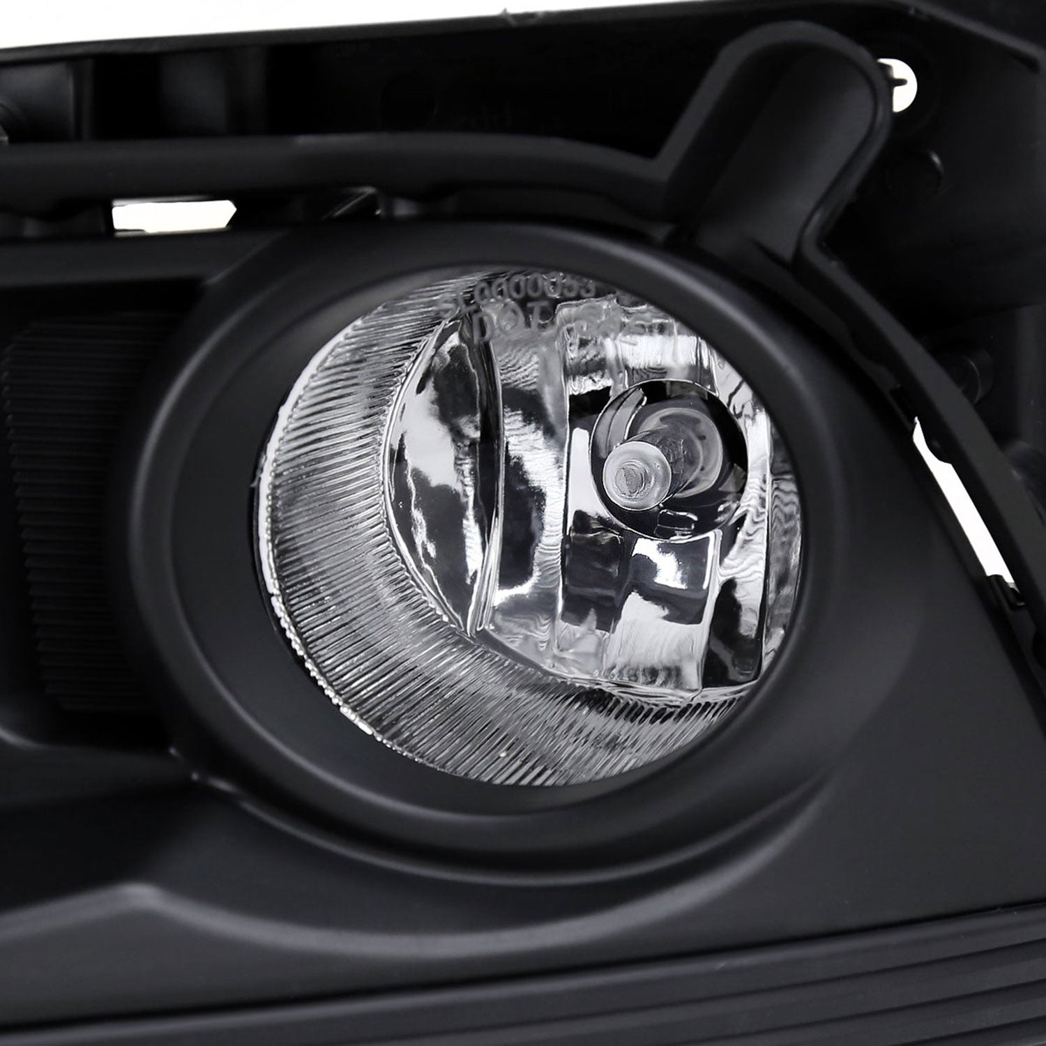 2014-2016 Toyota Highlander H16 Fog Lights Kit Chrome Housing/Clear Lens