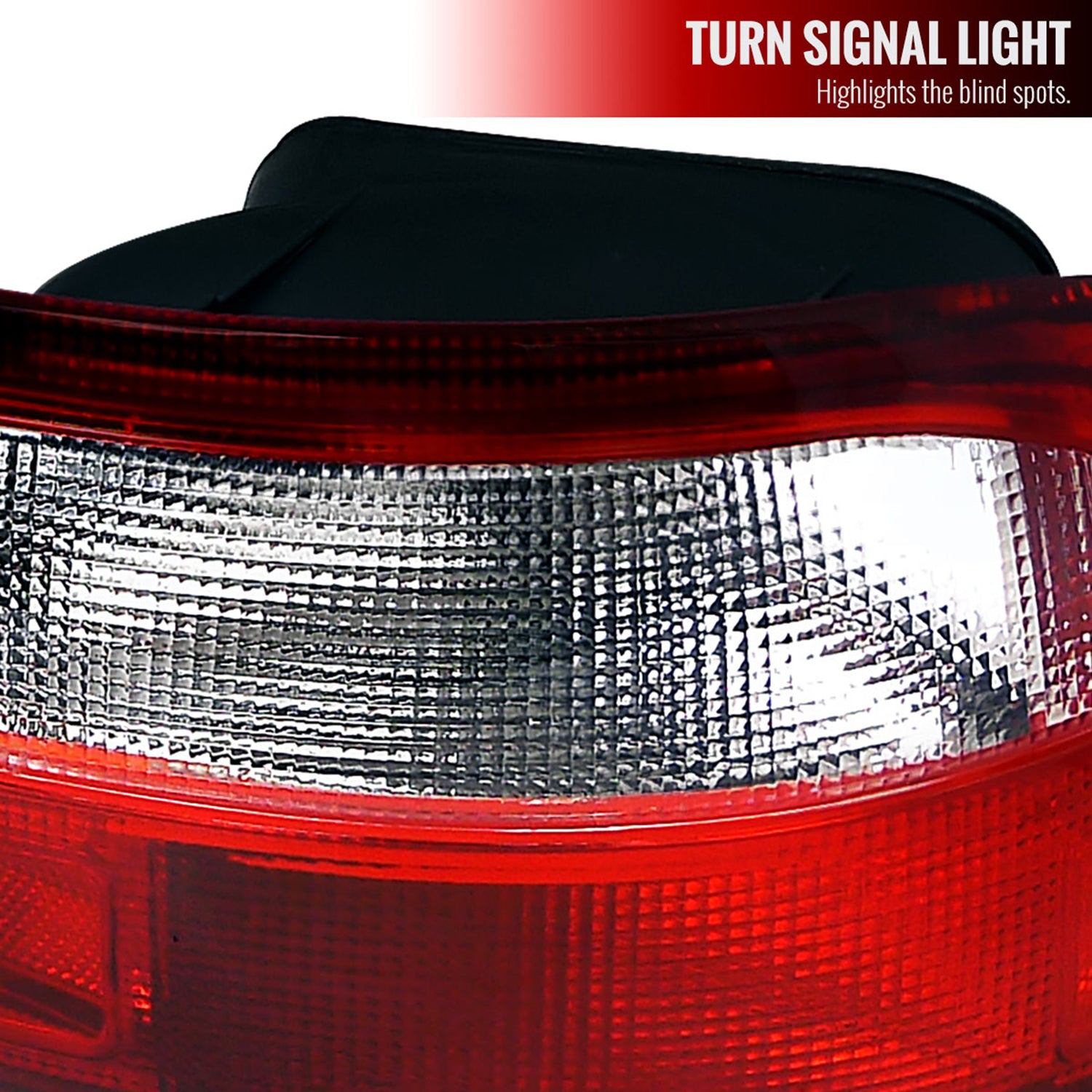 1992-1995 Honda Civic 3DR Hatchback Tail Lights Chrome/Red Clear Lens