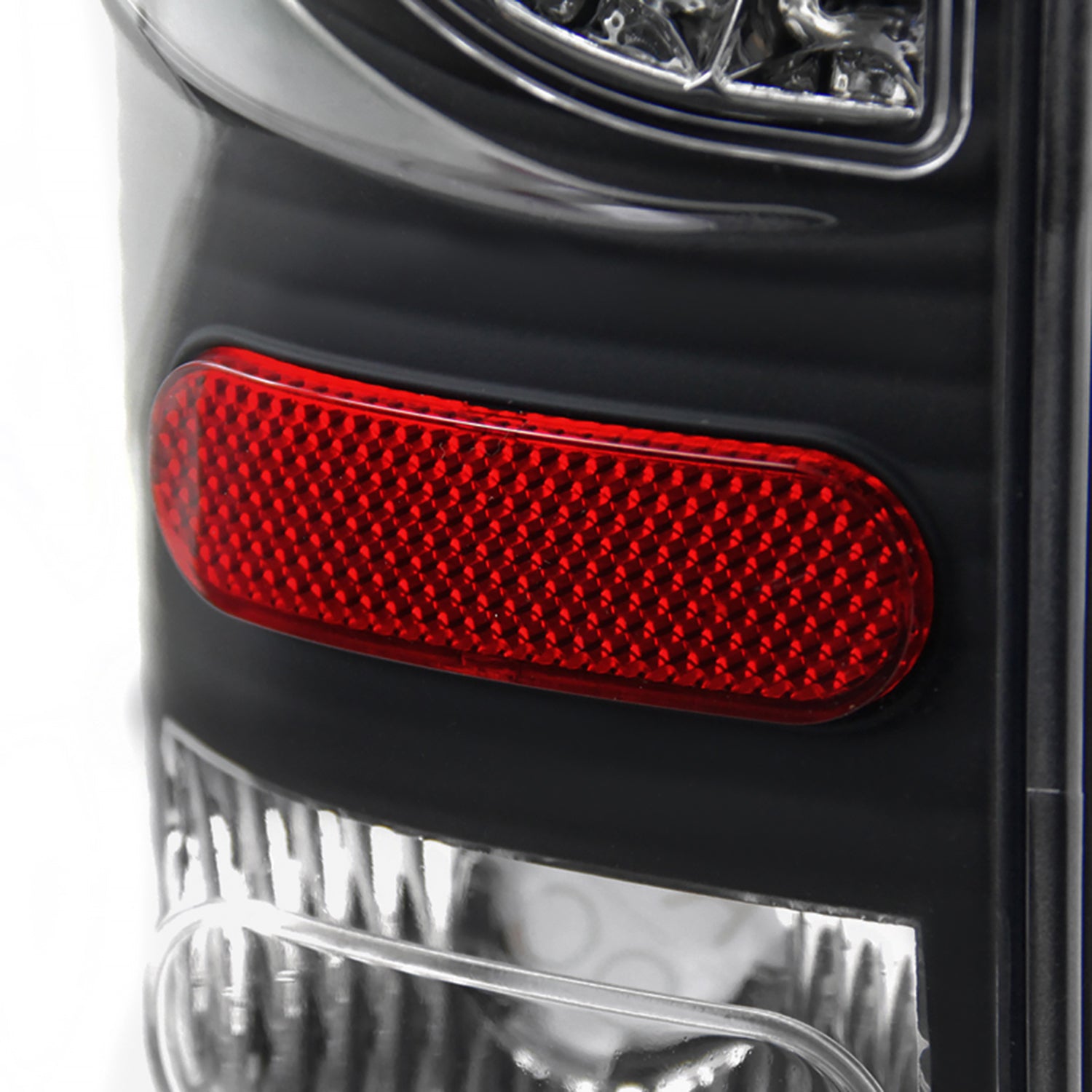 1997-2007 Ford F-150/F-250/350/450/550 V2 LED Tail Lights Matt Black/Smoke
